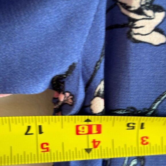 Lulus Women Long Lace Sleeve Floral Print Lace Detailed At the Top Mini Dress Bl - Picture 3 of 13